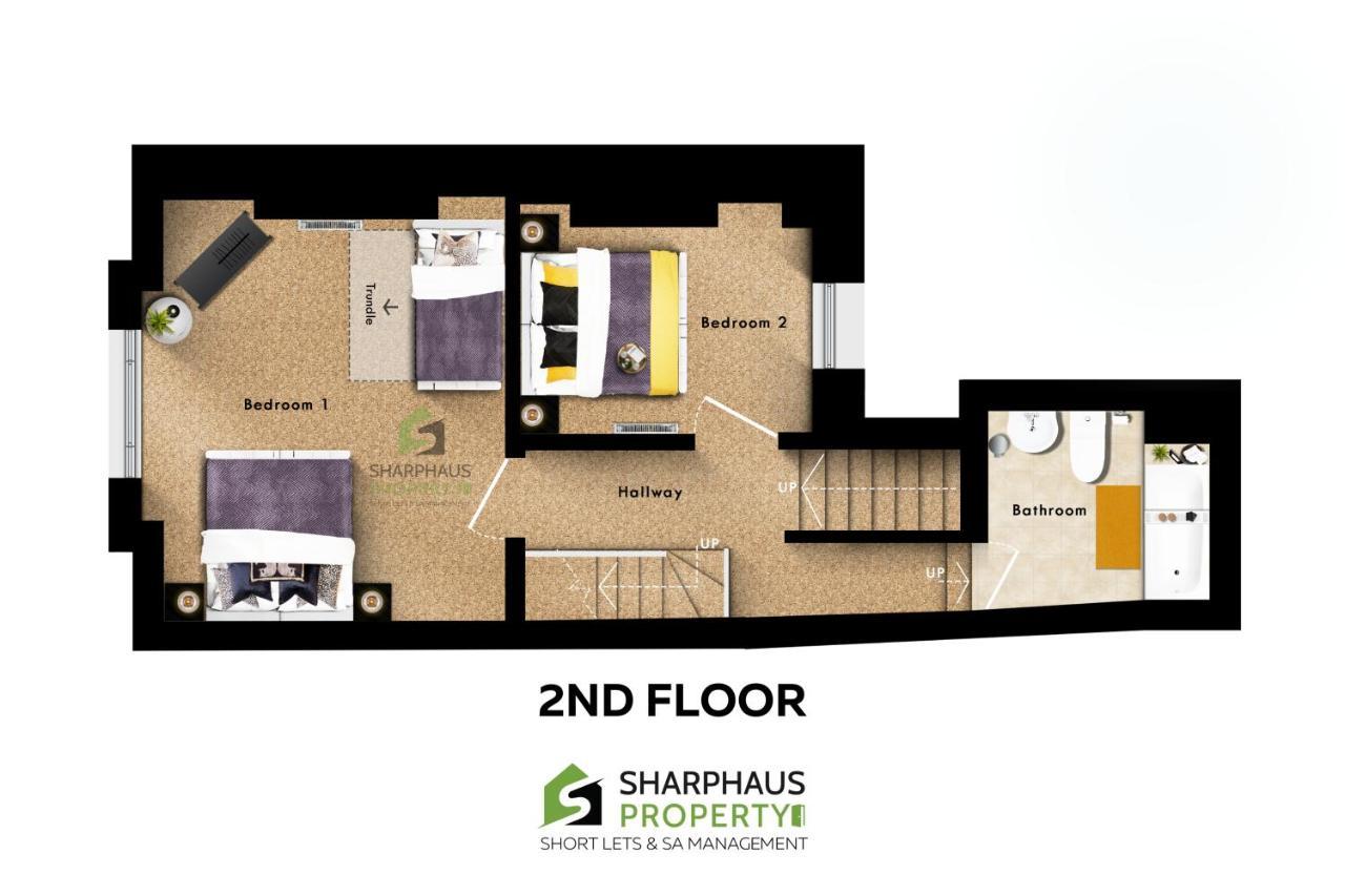 Charming Luxury 3Bed Apartment In A Prime Location By Sharphaus Short Lets & Serviced Accommodation Management Hove Extérieur photo